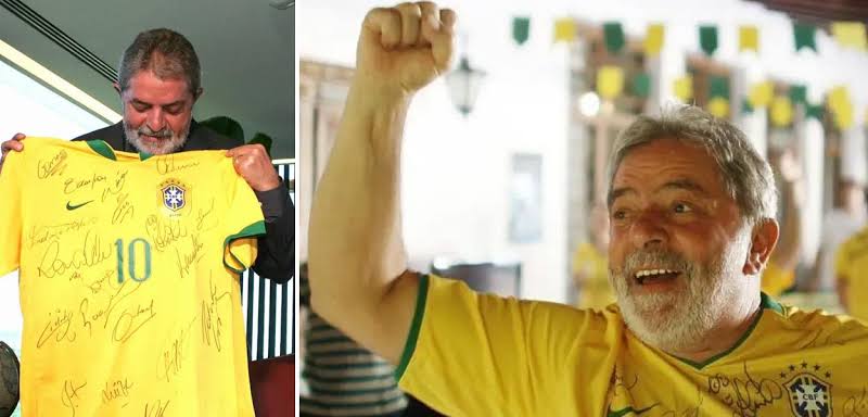 Camisa Brasil com Raça Amarela Amarelo