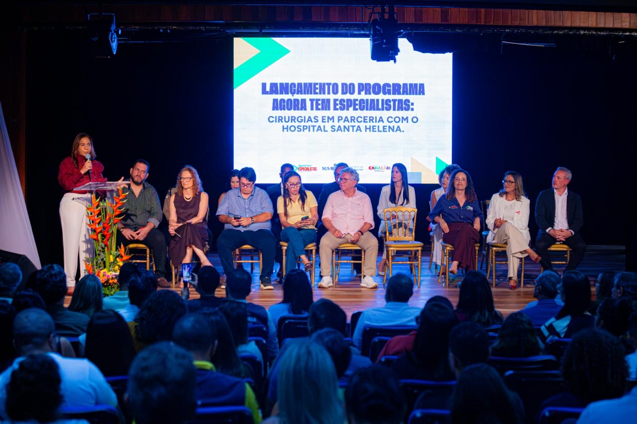 Camaçari lança programa e amplia cirurgias pelo SUS com Hospital Santa Helena